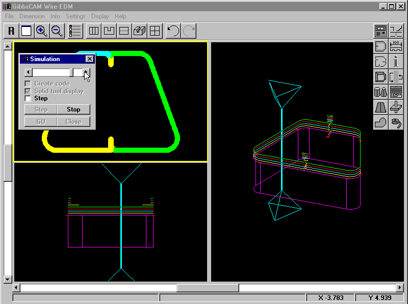 Wire-EDM module